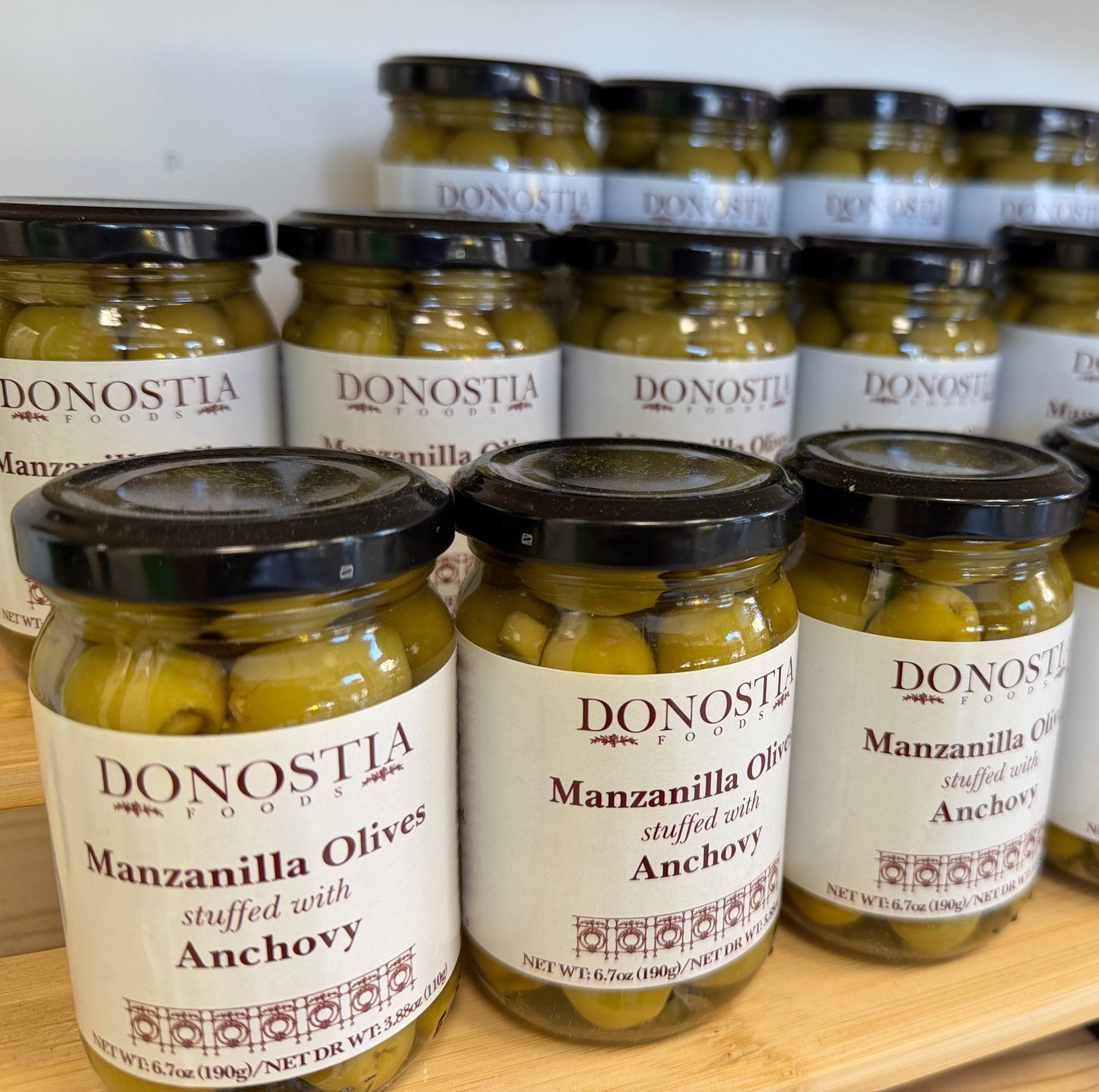 Anchovy Stuffed Manzanilla Olives