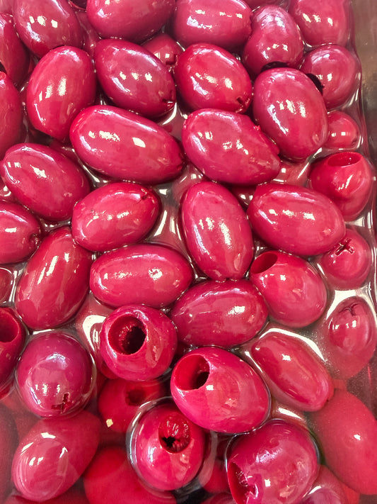 Pitted Red Cerignola Olives