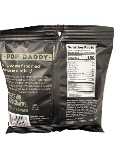 Pop Daddy Pretzels - Garlic Parmesan