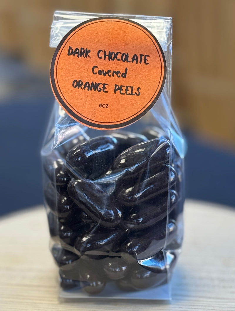 Dark Chocolate Covered Orange Peels