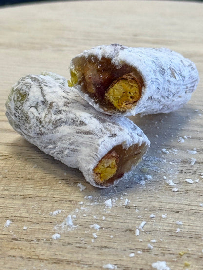Lokum Rolls with Pistachio and Pomegranate