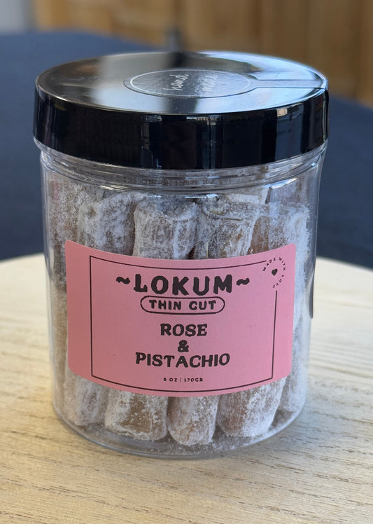 Lokum Rolls with Pistachio and Rose